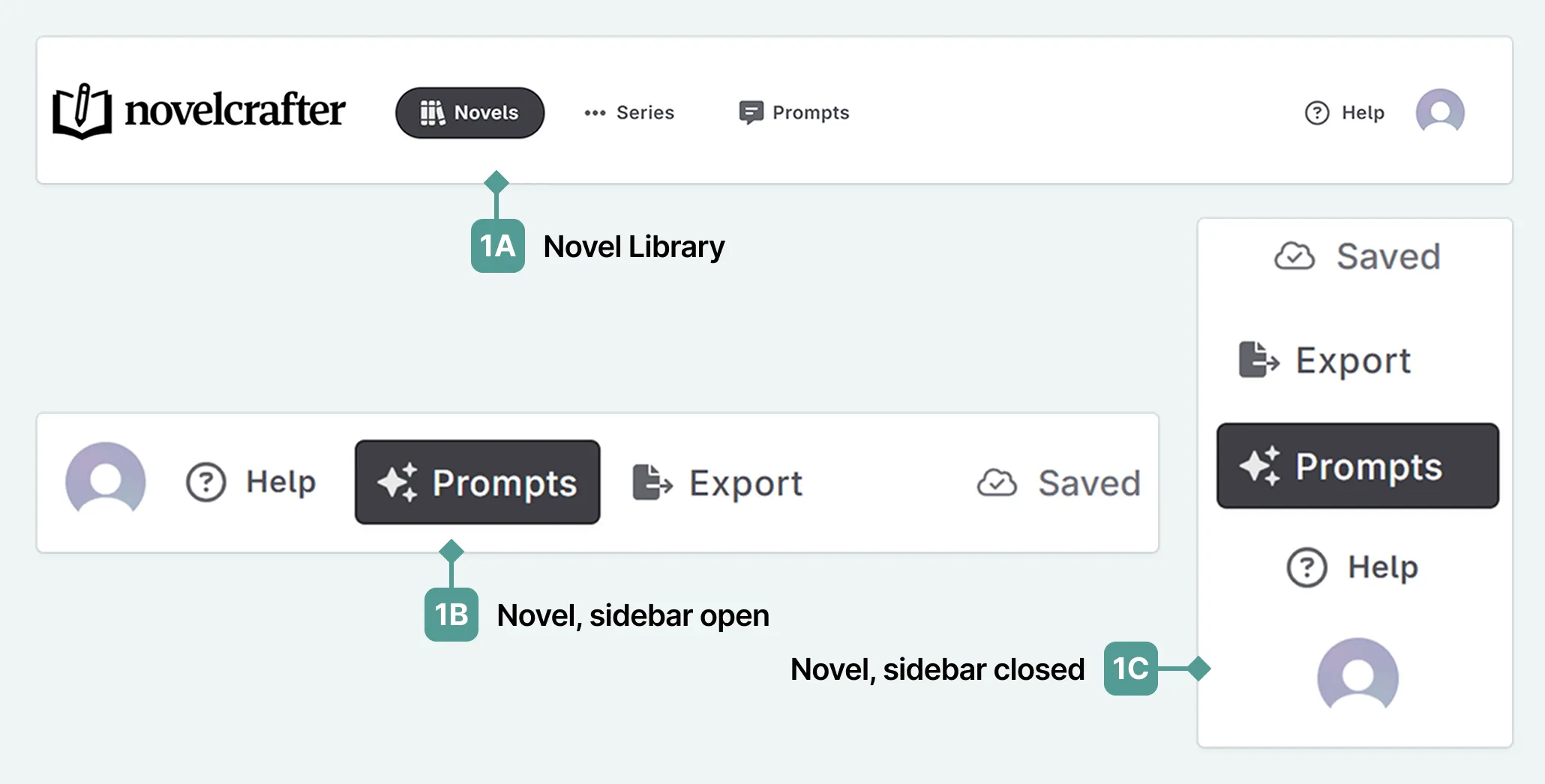 where to find the prompt library