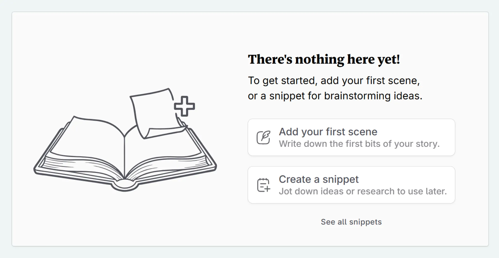 Text selection interface
