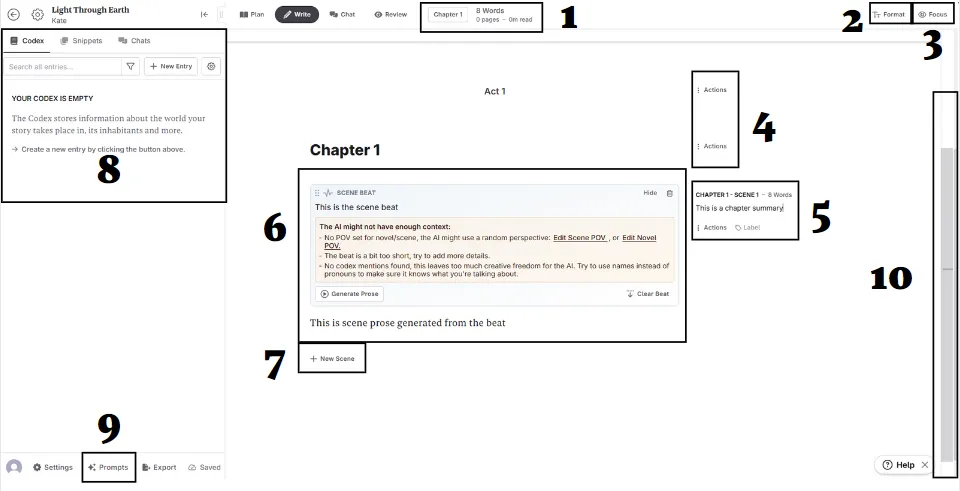 Write Interface overview